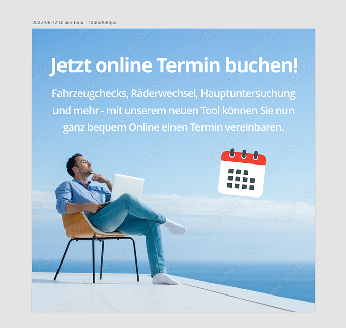 Ab sofort: Service-Termin online buchbar Online-Termin Service