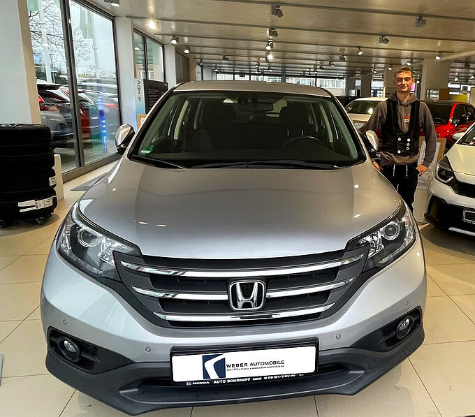 Glückwunsch zum neuen Honda und Gute Fahrt!!! Kunde Leon Maurice Rainer