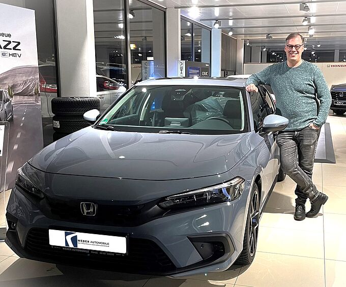 Glückwunsch zum neuen Honda und Gute Fahrt!!! Kunde Rico Sorrentino