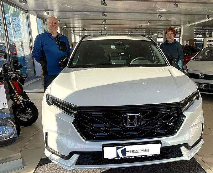 Glückwunsch zum neuen Honda und Gute Fahrt!!! Kunde Anonym