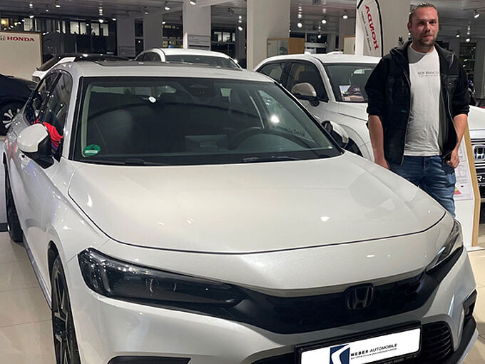 Honda Civic e:HEV Sauer Honda Kunde Sauer